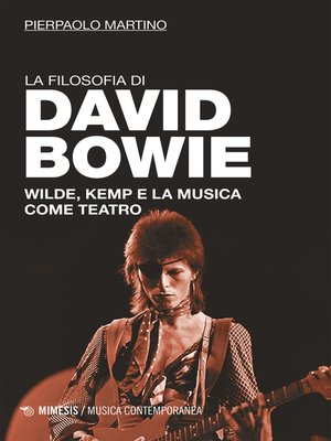 cover image of La filosofia di David Bowie